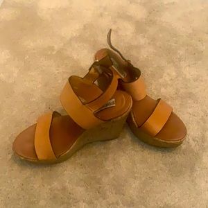 Steve Madden wedges. Size 7